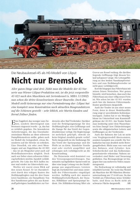 Nicht nur Bremslok