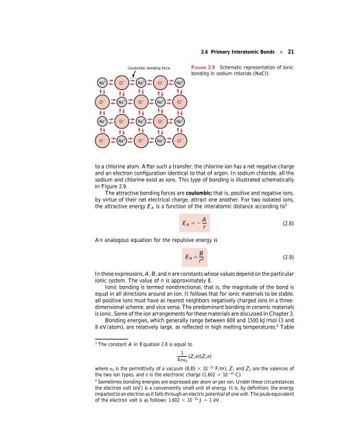 Chapter 2 / Atomic Structure and Interatomic Bonding