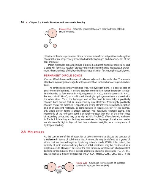 Chapter 2 / Atomic Structure and Interatomic Bonding