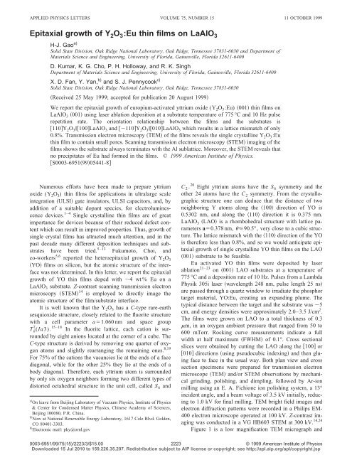Using APL format