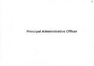 Seniority List of Administrative Officer - BAEC