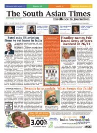 Volume 2, Issue 48 March 27 - The South Asian Times