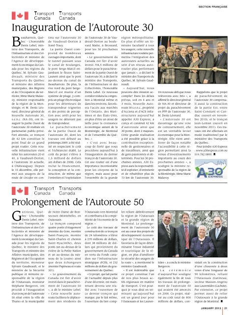 Ontario Trucking News, Issue 114, January 2013