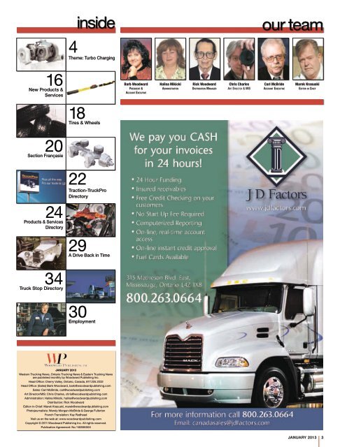 Ontario Trucking News, Issue 114, January 2013