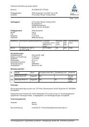 TEILEGUTACHTEN nach §19(3) - ATS Leichtmetallräder GmbH