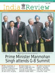 Prime Minister Manmohan Singh attends G-8 ... - Embassy of India