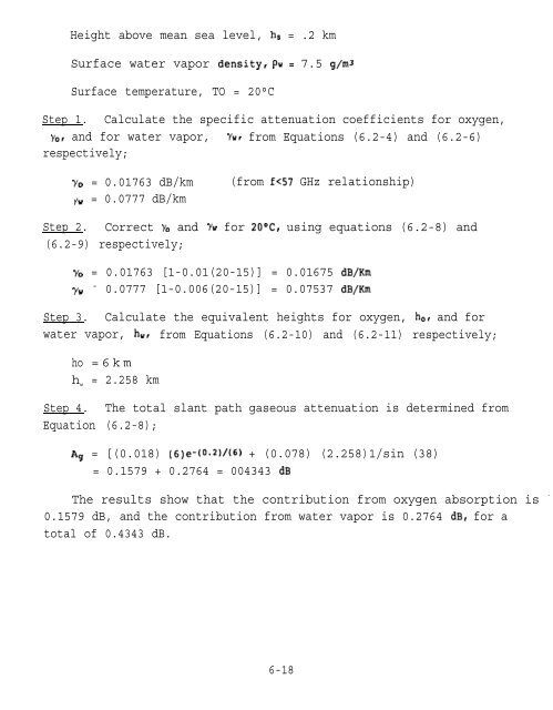 Propagation Effects Handbook for Satellite Systems - DESCANSO ...