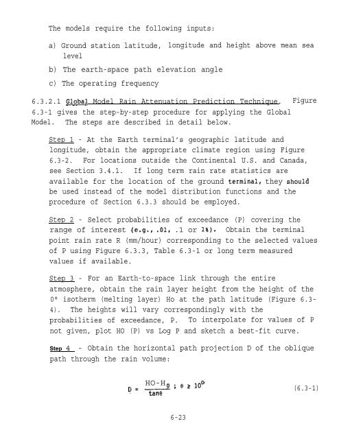 Propagation Effects Handbook for Satellite Systems - DESCANSO ...