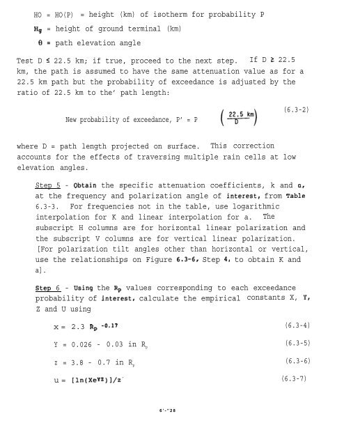 Propagation Effects Handbook for Satellite Systems - DESCANSO ...