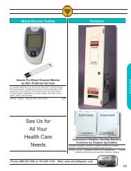 Blood Glucose Testing - Dacotah Paper Co.