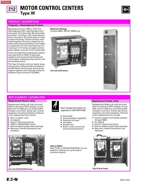 molded case circuit breakers - Eaton Canada