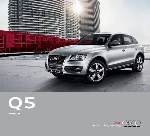 Audi Q5 - 2012 Audi A7 | Digital Dynamic Brochure - Audi