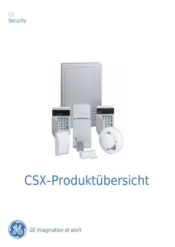 CSX-Produktübersicht - GE Security