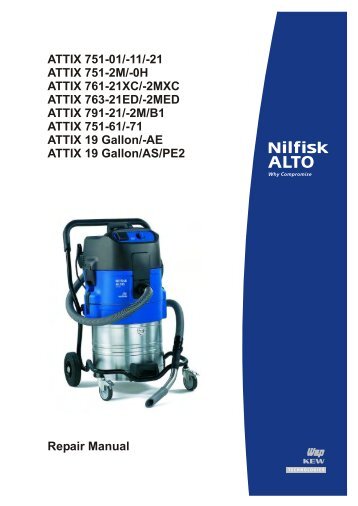 ATTIX 751-01/-11 - Nilfisk-ALTO