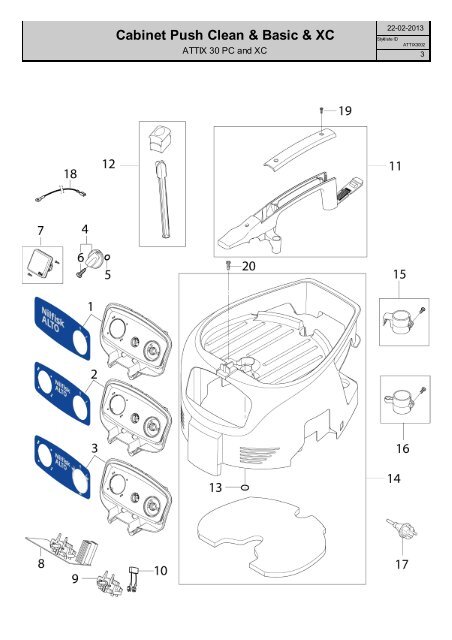 ATTIX 30 PC and XC - Nilfisk-ALTO