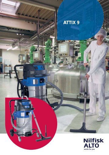 ATTIX 9 Series Wet and Dry Vacuums - Nilfisk-ALTO