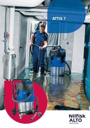 ATTIX 7 Series Wet and Dry Vacuums - Nilfisk-ALTO