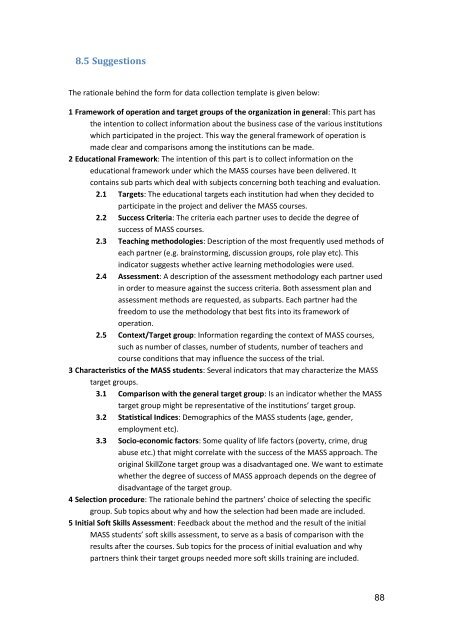 Teaching and Assessing Soft Skills - MASS - Measuring and ...