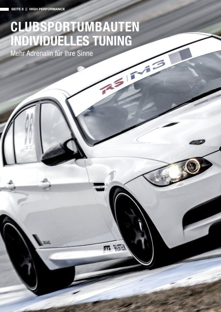 Imagebroschüre - RS Raceline