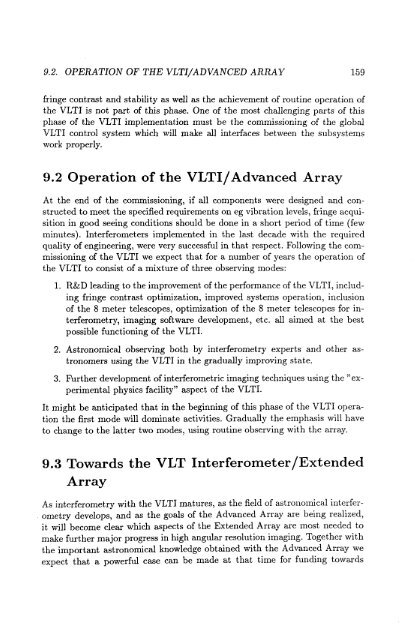 The VLT Interferometer - ESO