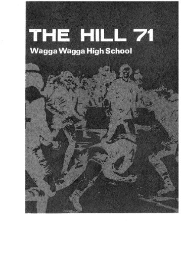 1971 - Wagga Wagga High School