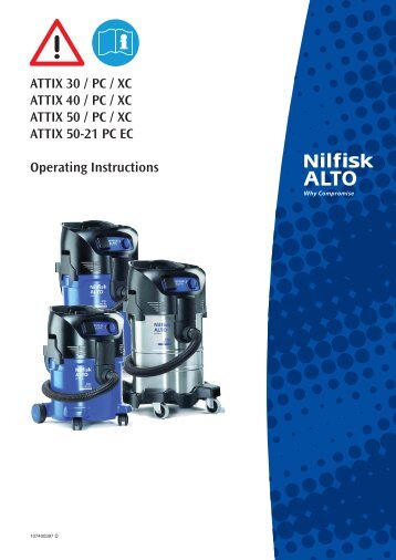 ATTIX 30-40-50 - 107400397 D.indb - Nilfisk PARTS - Nilfisk-Advance