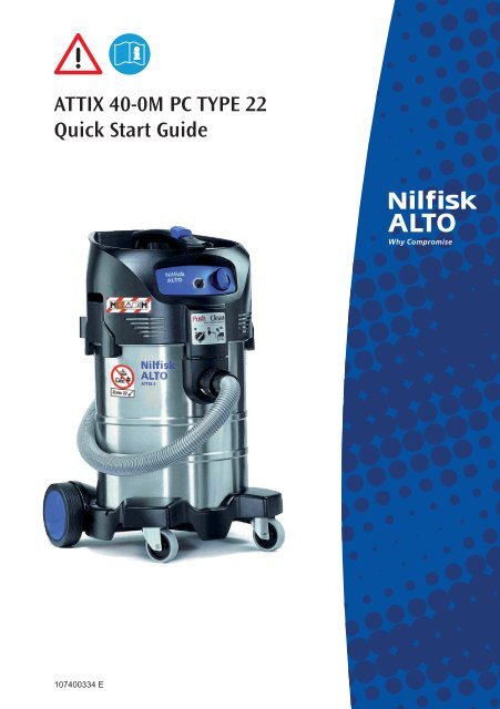 ATTIX 40 TYPE 22 - Nilfisk PARTS - Nilfisk-Advance