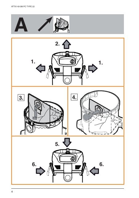 ATTIX 40 TYPE 22 - Nilfisk PARTS - Nilfisk-Advance