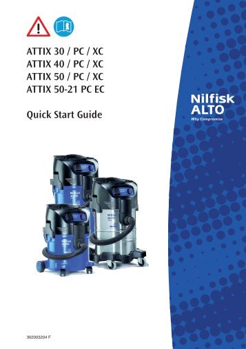 ATTIX 30-40-50 - Nilfisk PARTS - Nilfisk-Advance