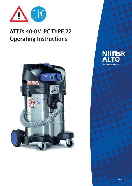 ATTIX 40 TYPE 22 - Nilfisk PARTS - Nilfisk-Advance