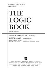 THE LOGIC BOOK