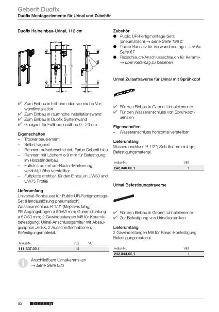 Das Universaltalent im Trockenbau. - Geberit