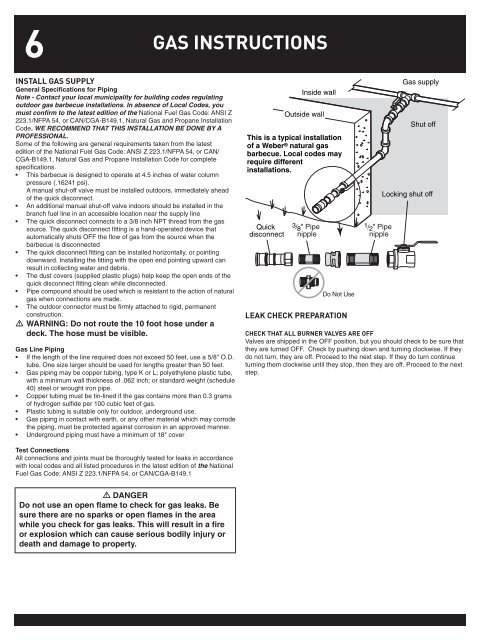 SUMMIT® GAS GRILL - Help - Weber