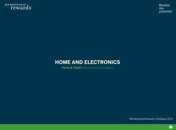 HOME AND ELECTRONICS - American Express