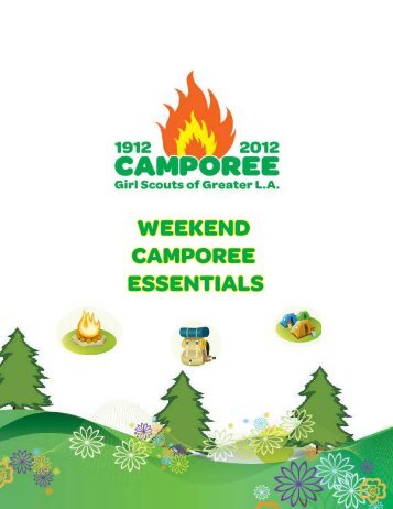 weekend camporee essentials - Girl Scouts of Greater Los Angeles