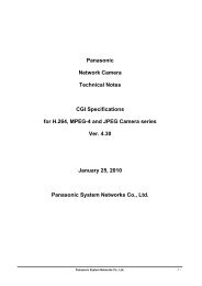 Panasonic network camera - psn-web.net screenshot