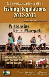Fishing Regulations - Wisconsin Department of Natural Resources ...