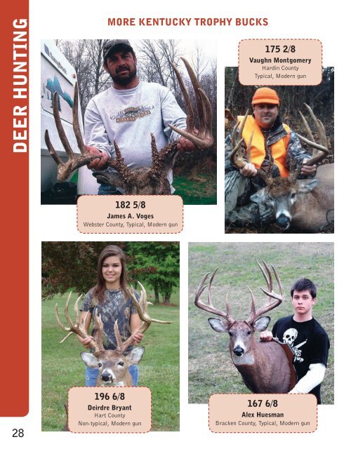 deer hunting - Kentucky Department of Fish and Wildlife Resources