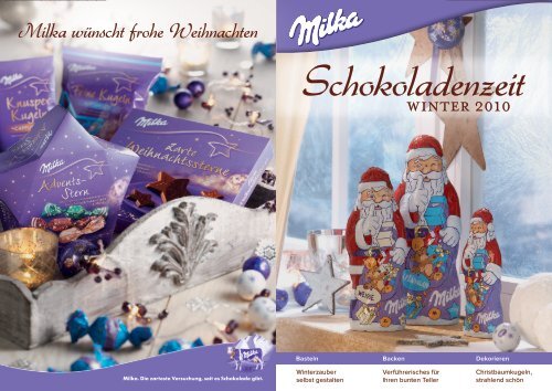 Milka wünscht frohe Weihnachten