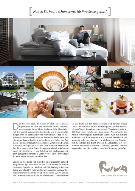 Magazin Porsche Club (Ausgabe 04/2012) - Hotel Riva