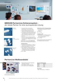 MEDIUM PartnerLine Schienensystem – der ideale Partner für eine ...