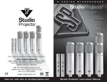 T3 Manual - Studio Projects