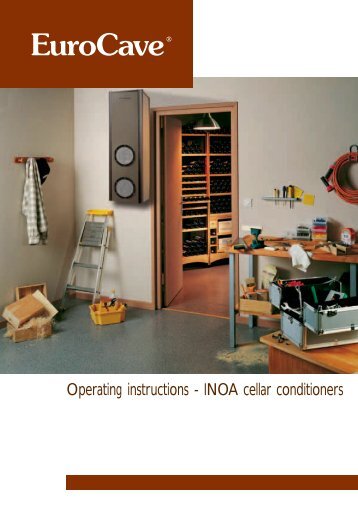Operating instructions - INOA cellar conditioners - Vintec