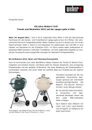 60 Jahre Weber Grill - Weber - Der Grill. Das Original.