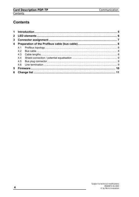 Profibus DP