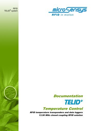 Documentation Temperature Control umentation e Control