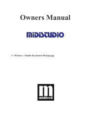 Midistudio - English manual