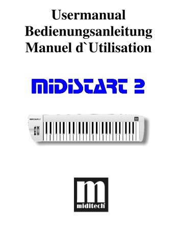 Bedienungsanleitung Midistart 2