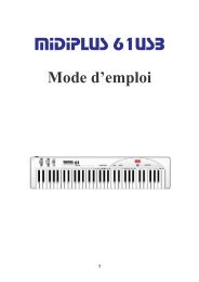 Midiplus 61USB