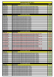 BARCOM PRICE LIST 2013-1